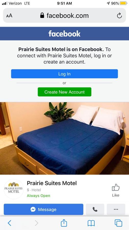 ווילסטון Prairie Suites Motel מראה חיצוני תמונה
